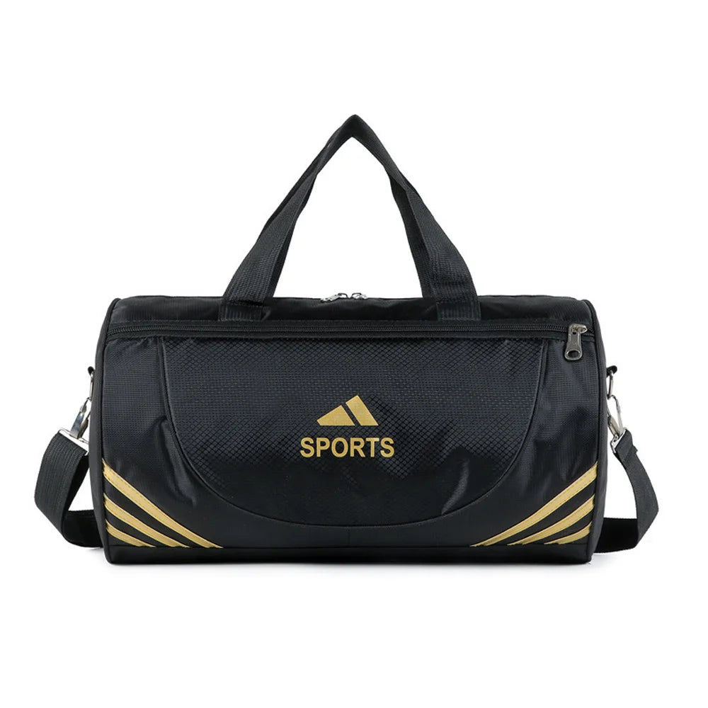 Waterproof Nylon Gym Bags Outdoor Yoga Sports Training Handbag Men Women Fitness Travel Storage Crossbody Sport Bags Zen fit plus
