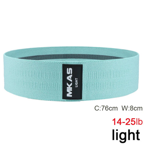 Long Booty Band Hip Circle Loop Resistance Band Workout Exercise for Legs Thigh Glute Butt Squat Non-slip Design Zen fit plus