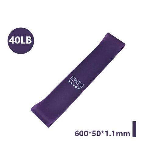 Portable Fitness Workout Equipment Rubber Resistance Bands Yoga Gym Elastic Gum Strength Pilates Crossfit Women Weight Sports Zen fit plus