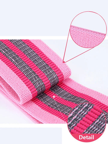 Fitness Resistance Band Buttocks Expansion Fitness Cloth Rubber Band Elastic Expander Suitable For Home Exercise Sport Equipment Zen fit plus