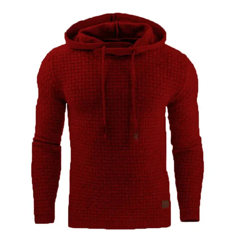 Warm Men's Solid Color Casual Hoodie Oversize Sweatshirt Sweatshirt With Zipper Paired Hoodies and Hoodies Women Man Sweatshirts - Zen Fit Plus