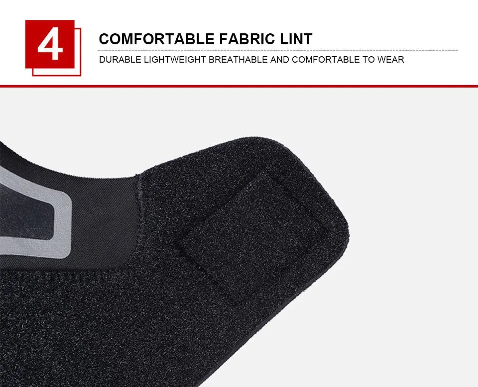 AOLIKES Ankle Support Brace,Elasticity Free Adjustment Protection Foot Bandage,Sprain Prevention Sport Fitness Guard Band - Zen Fit Plus