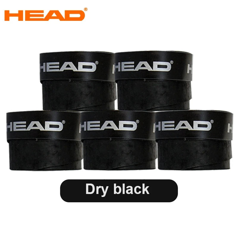 5Pcs HEAD Tennis Overgrip PU HEAD Tennis Racket Overgrip Absorption Grip Badminton Racket Handle Grip Tennis Grip Padel Tape Zen Fit Plus