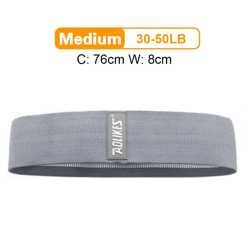 AOLIKES New Fitness Long Resistance Bands Workout Fabric Set Exercise Elastic Booty Bands For Pull Up Woman Assist Leg Zen fit plus