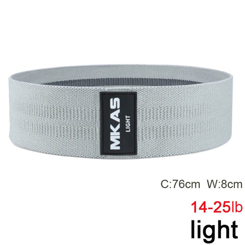 Long Booty Band Hip Circle Loop Resistance Band Workout Exercise for Legs Thigh Glute Butt Squat Non-slip Design Zen fit plus