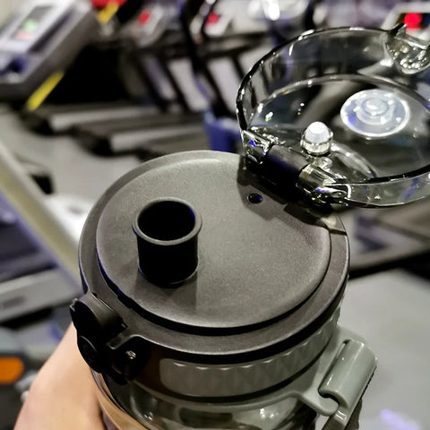 UZSPACE Sport Water Bottles BPA Free Portable Gym Anti-fall Leak-proof Large Capacity Fitness Kettle Tritan Plastic Drink Bottle Zen fit plus