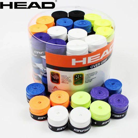 5Pcs HEAD Tennis Overgrip PU HEAD Tennis Racket Overgrip Absorption Grip Badminton Racket Handle Grip Tennis Grip Padel Tape Zen Fit Plus