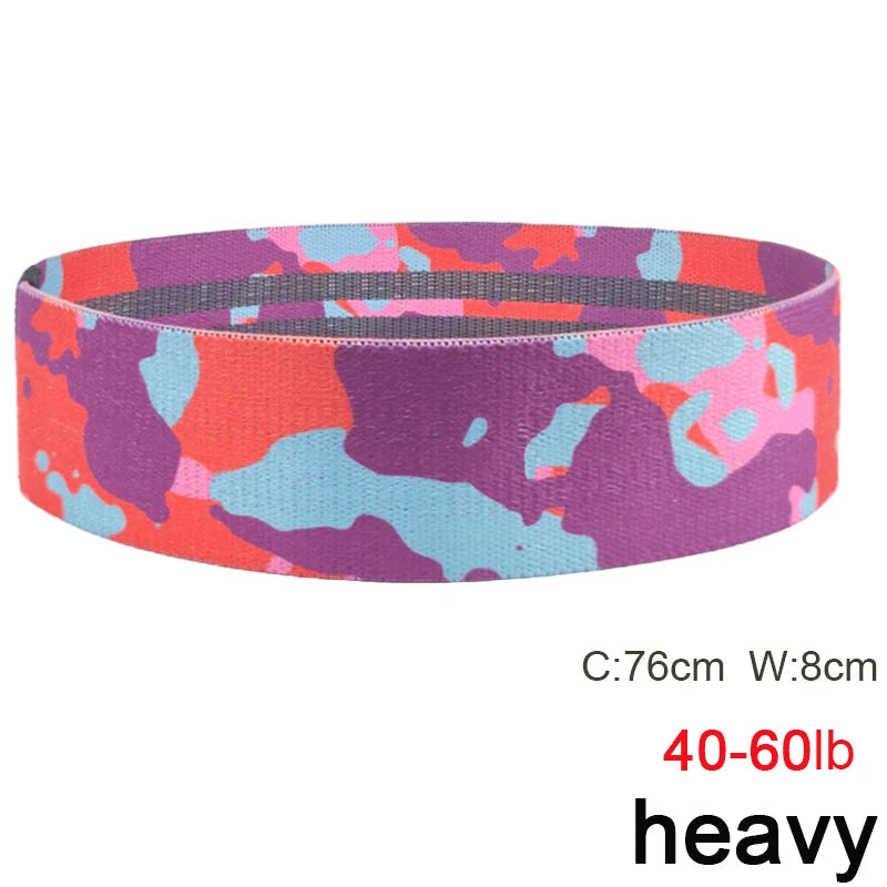 Long Booty Band Hip Circle Loop Resistance Band Workout Exercise for Legs Thigh Glute Butt Squat Non-slip Design Zen fit plus