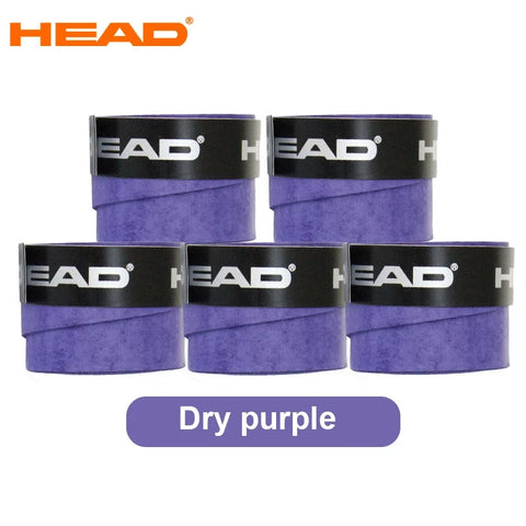 5Pcs HEAD Tennis Overgrip PU HEAD Tennis Racket Overgrip Absorption Grip Badminton Racket Handle Grip Tennis Grip Padel Tape Zen Fit Plus