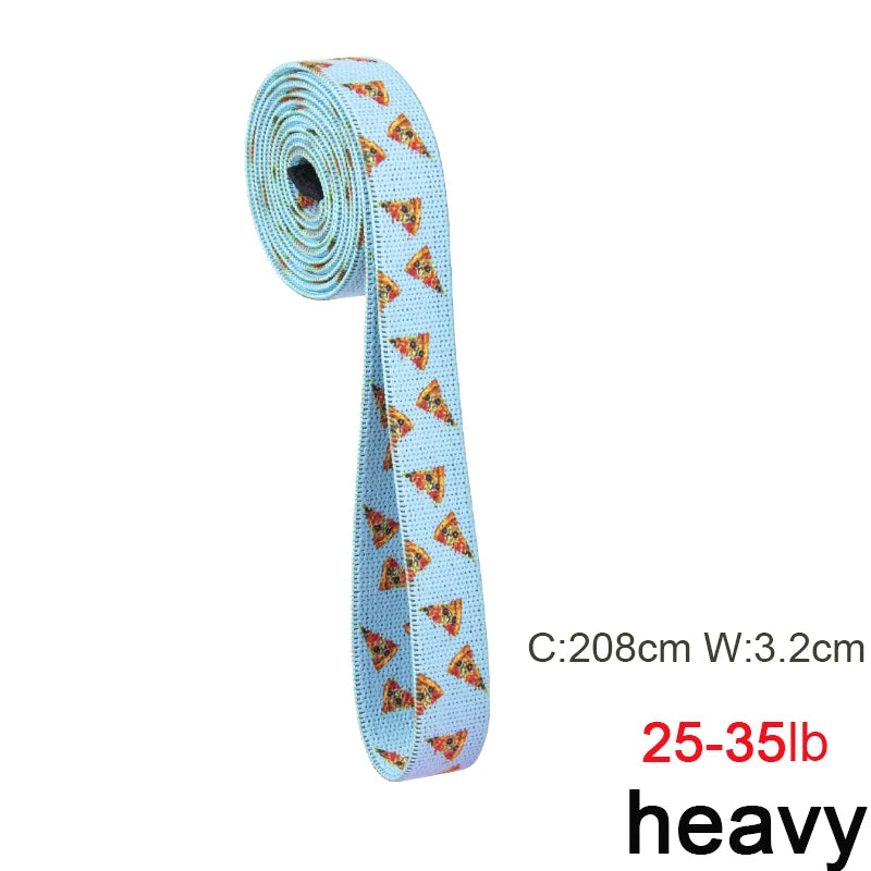 Long Booty Band Hip Circle Loop Resistance Band Workout Exercise for Legs Thigh Glute Butt Squat Non-slip Design Zen fit plus