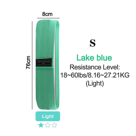 Fitness Resistance Band Buttocks Expansion Fitness Cloth Rubber Band Elastic Expander Suitable For Home Exercise Sport Equipment Zen fit plus