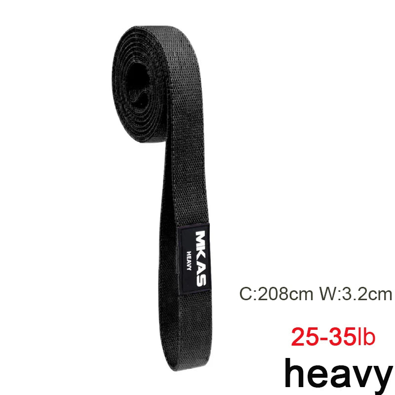 Long Booty Band Hip Circle Loop Resistance Band Workout Exercise for Legs Thigh Glute Butt Squat Non-slip Design Zen fit plus