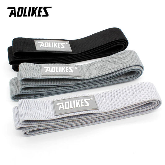 AOLIKES New Fitness Long Resistance Bands Workout Fabric Set Exercise Elastic Booty Bands For Pull Up Woman Assist Leg Zen fit plus