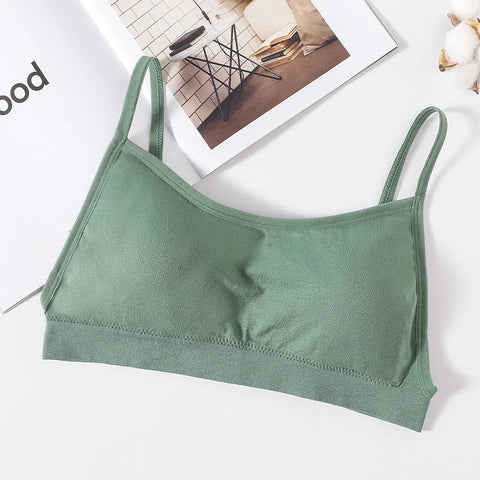 Women Sexy Crop Tops Tube Top Bra Female Streetwear Sleeveless Camis Seamless Sport Lingerie Tee Crop Top Bandeau Top Tanks Zen fit plus