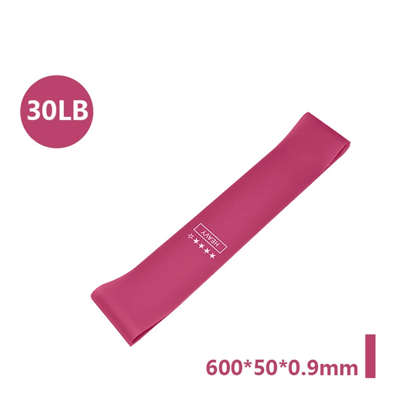 Portable Fitness Workout Equipment Rubber Resistance Bands Yoga Gym Elastic Gum Strength Pilates Crossfit Women Weight Sports Zen fit plus