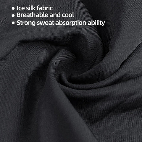 ROCKBROS Summer Ice Silk Bike Caps Anti-UV Sun Protection Breathable Bicycle Bandana Scarf Sports MTB Road Full Face Mask Cap Zen Fit Plus