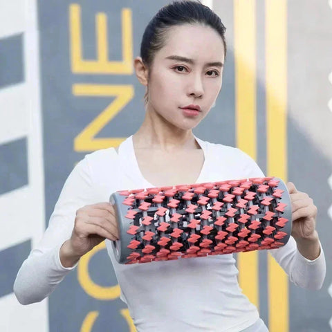 Adjustable Telescopic Foam Roller Yoga Column – Portable Muscle Relaxation and Fitness Recovery Tool for Home Workouts