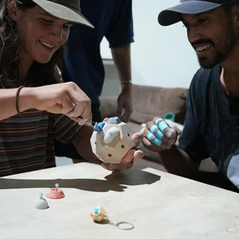 Finger Climbing Training Ball – Handmade Grip Strengthener Tool to Enhance Finger Muscle Power, Accuracy and Rock Climbing Performance