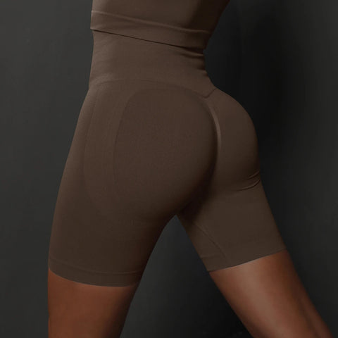 Seamless Shorts for Women Yoga Shorts Push Up Booty Workout Gym Shorts Fitness High Waist Sports Short Women Clothing Zen fit plus