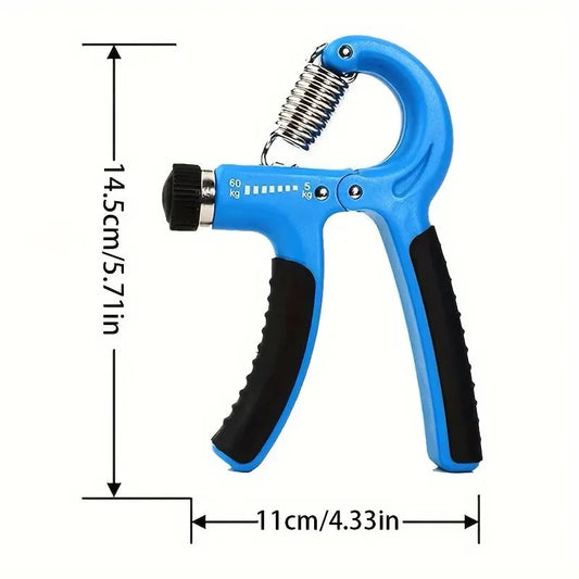 Hand Grip Strengthener Adjustable Resistance Men and Women Finger Massager Expander Workout Strength Muscle Wrist Gym Equipment Zen Fit Plus