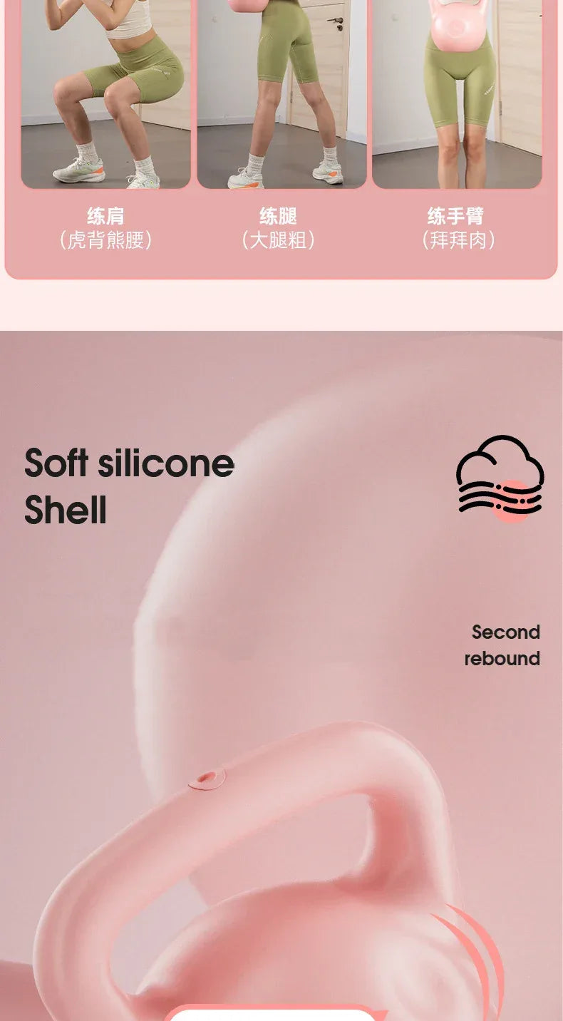 Man Soft Dumbbells Fitness Home Women's 6kg Kettle Bell Soft Kettlebell Squat Trainer Magical Tool for Training Buttocks - Zen Fit Plus