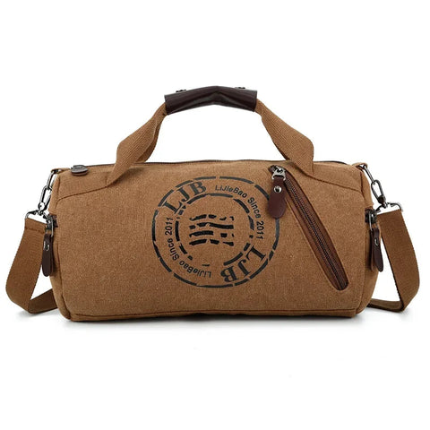 Male Canvas Sport Bag Durable Multifunction Handbag Men Training Gym Bags Women Fitness Shoulder Bag Outdoor Sporting Backpack Zen fit plus