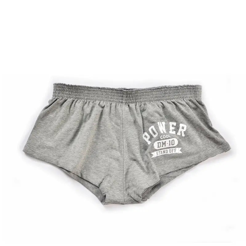 Cotton Fitness Gym Shorts For Men Running Short Home Sport Yoga Workout Training Summer Breathable Loose Underwear Man Boxer D.M Zen fit plus