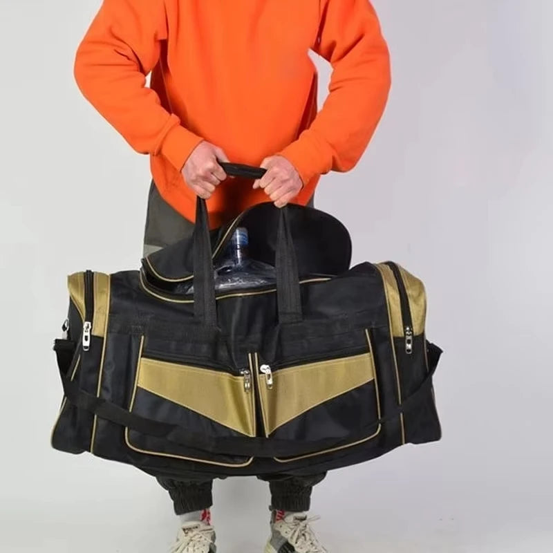 Luggage Travel Bag Gym Fitness Handbags for Women Men Outdoor Sports Shoulder Large Storage Duffel Training Long Distance Bag Zen fit plus
