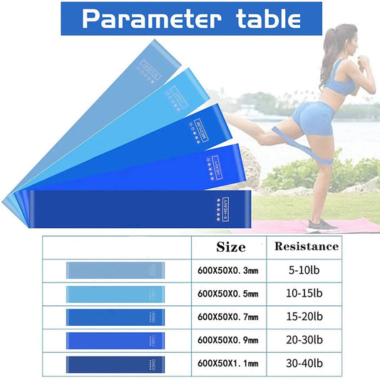 Fitness Elastic Resistance Bands Home Training Yoga Sport Resistance Bands Stretching Pilates Workout Gym Equipment Stretching Zen fit plus
