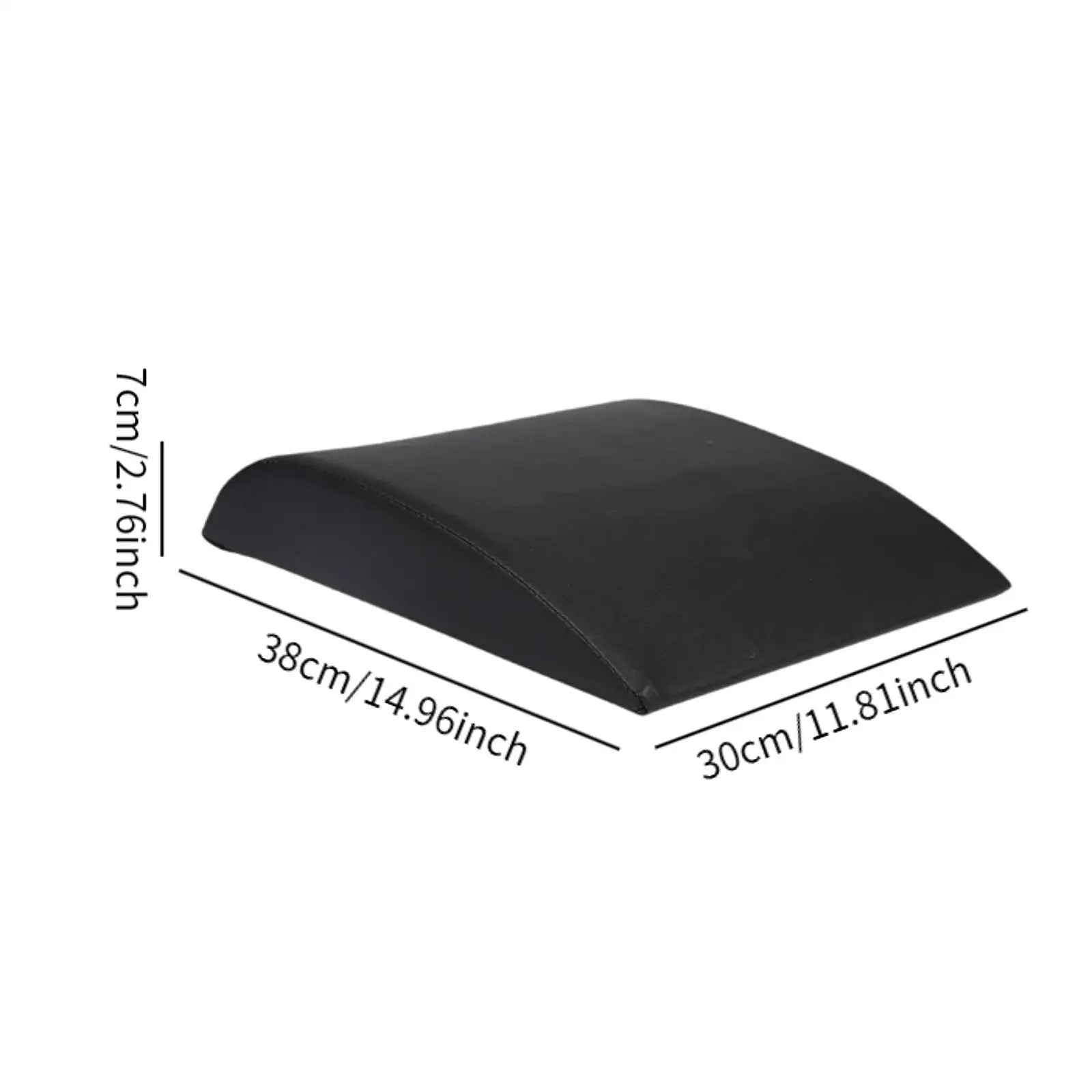 Ab Exercise Mat Soft Support Cushion Abdominal Trainer Sit up Pad for Core Training Abdominal Exercises Dance Crunches Push Ups Zen fit plus