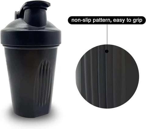 Leeseph Shaker Bottle with Shaker Balls Leak Proof Drink Shaker Bottle for Shake and Pre Work Out Best Shaker Cup (BPA free) Zen fit plus