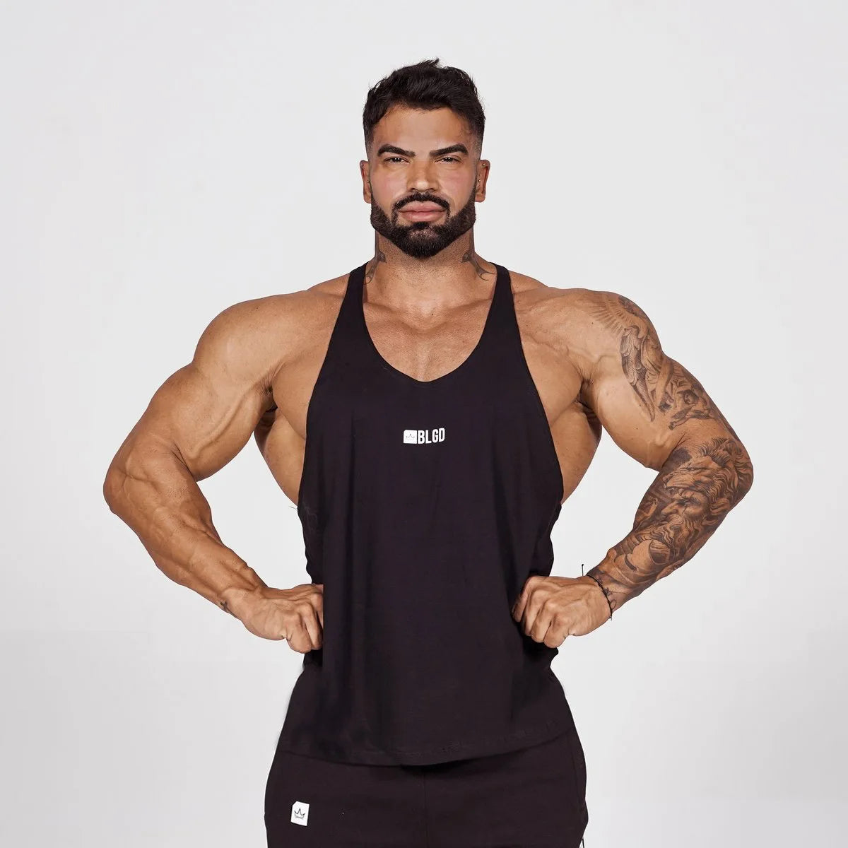 New Mens cotton tank tops gym fitness muscle sleeveless shirt Male printing Undershirt basketball bodybuilding sports vest men Zen fit plus