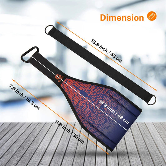 Adjustable Arm Hanging Ab Straps for Pull Up Bar Abdominal Muscle Building Core Strength Training Leg Raise Strap Home Gym Zen fit plus