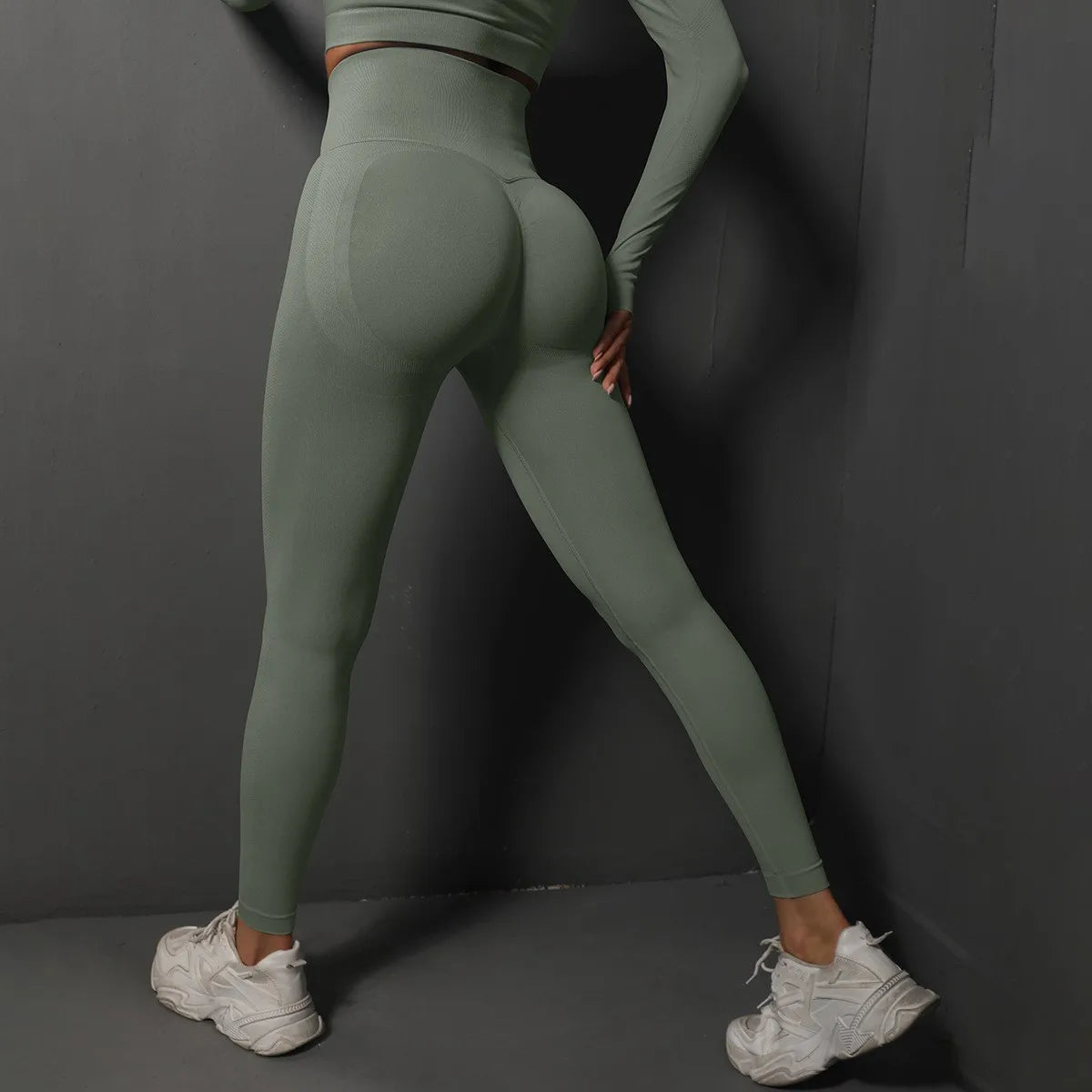 High Waist Yoga Leggings Women Seamless Push Up Sport Leggings Fitness Running Hip Lift Yoga Pants Highly Elastic Gym leggings Zen fit plus