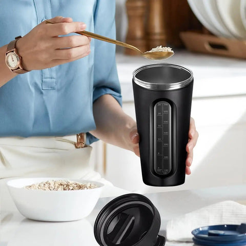 28oz Protein Shaker Bottle Portable BPA Free Leak Proof Sport Cup with Visible Window and Mixing Ball for Gym Fitness Workout Zen fit plus