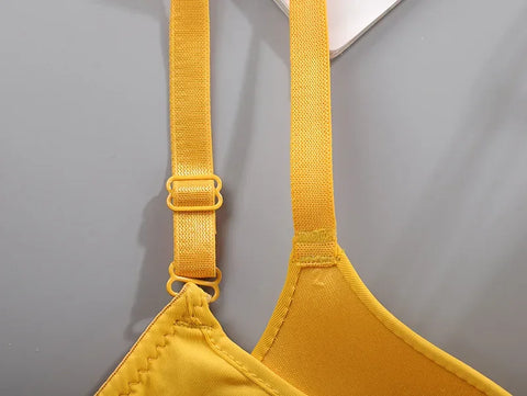 Women Seamless Bra Sexy No Wire Push Up Underwear Girls Students Breathable Thin 10 Colors Bras Female's Bra Breathable Gathered - Zen Fit Plus