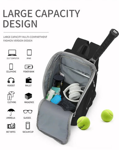 Gym Bag Waterproof Fitness Bag Sport Men Women Bag Outdoor Fitness Portable Ultralight Yoga Gym Sports Backpack Racket Bag - Zen Fit Plus