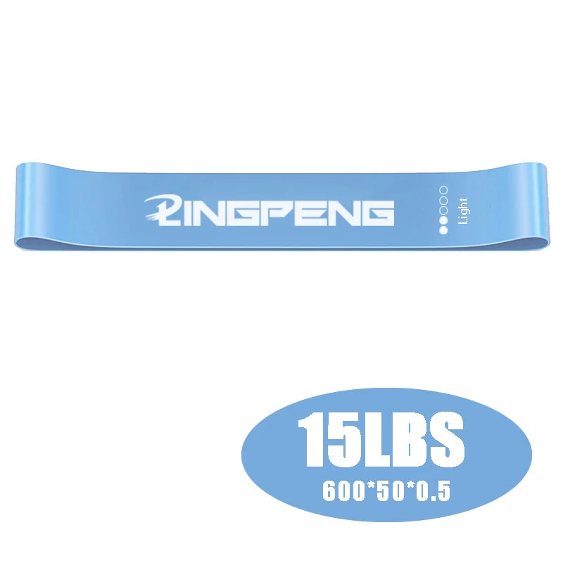 LINGPENG Resistance Band Set for Men and Women 5 Elastic Bands with Different Resistance Levels for Long Workouts Home Gym Zen fit plus