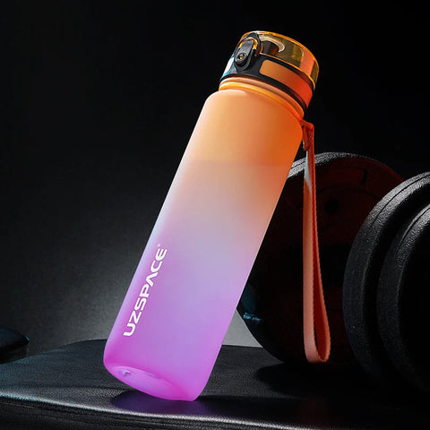 500/800/1000ml Sports Water Bottle Portable Leakproof Shaker Drinkware Outdoor Tour Gym Fitness Cup Tritan Plastic Jugs BPA Free Zen fit plus