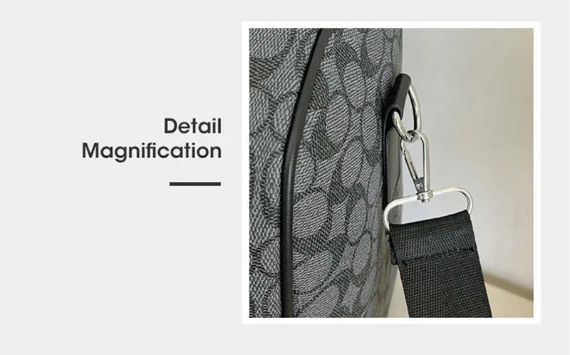 PU Leather Gym Bag Travel Totes Duffle Women Sports Fitness Business Casual Luggage Handbag Outdoor Shoulder Weekend Bag for Man - Zen Fit Plus