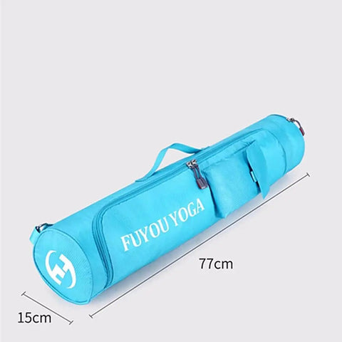 Gym Outdoor Large Capacity Waterproof Sports Bag Multifunction Pocket Yoga Mat Bag Carrier Knapsack Fitness Bag Yoga Mat Holder Zen fit plus