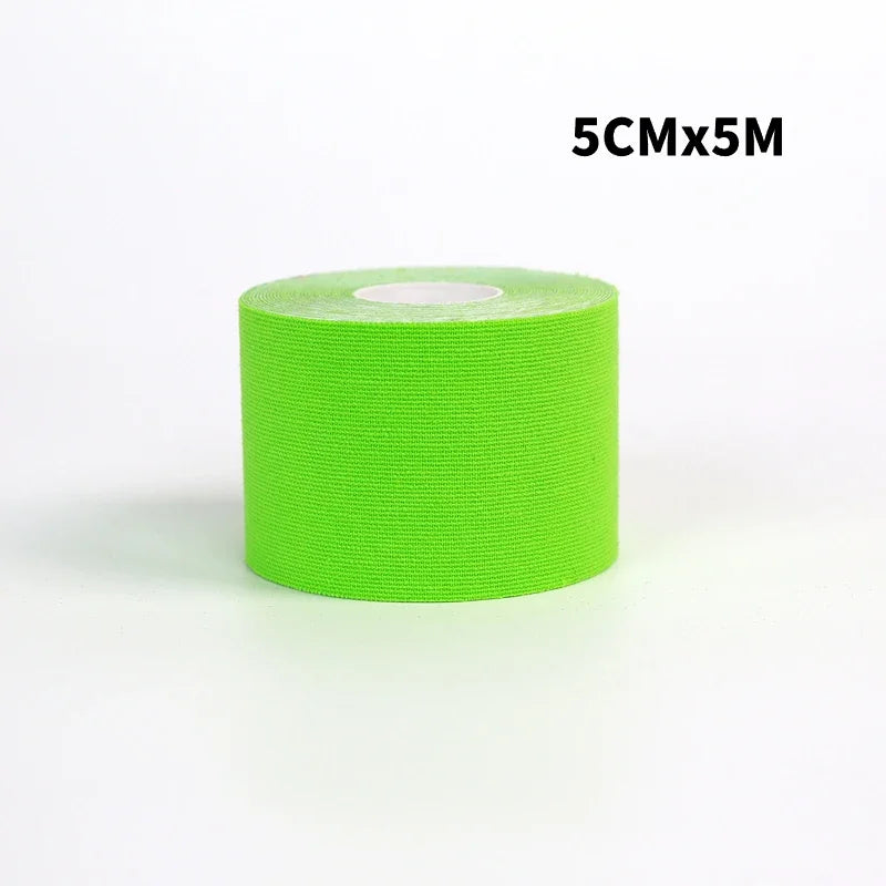 5cmx5m Kinesiology Elastoplast Tape Muscle Bandage Sports Cotton Elastic Adhesive Strain Injury Tape Knee Pain Relief Stickers Zen fit plus