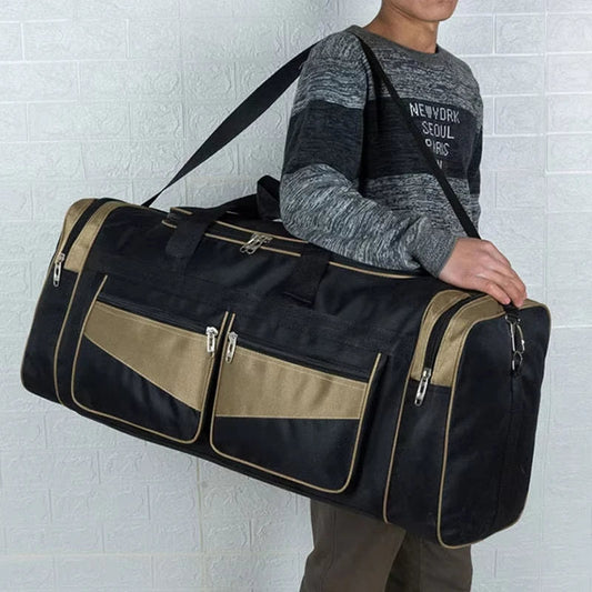 Luggage Travel Bag Gym Fitness Handbags for Women Men Outdoor Sports Shoulder Large Storage Duffel Training Long Distance Bag Zen fit plus