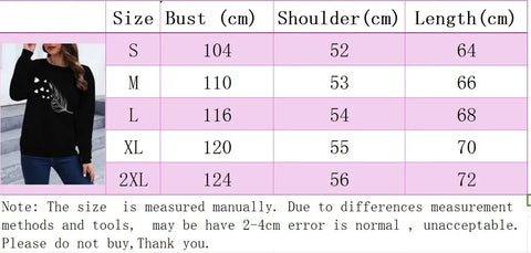 Loose Sweatshirt Casual Long Sleeve Women Autumn and winter Comfortable Pullover Crewneck Loose Female Clothes - Zen Fit Plus