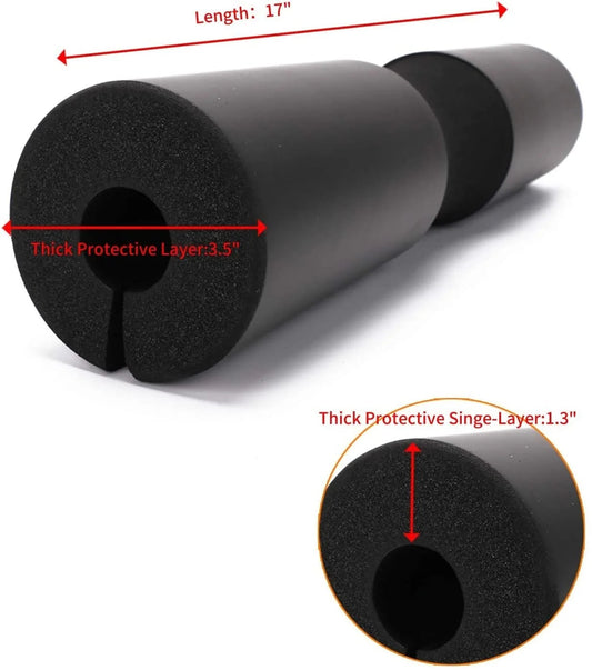Barbell Shoulder Pads Thickened Squat Weightlifting Foam Neck Pads Lunges Hip Thrusts Powerlifting Deadlift Gym Fitness Training Zen fit plus