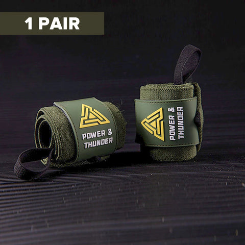 1 Pair Premium Wrist Support Fitness Wristbands Protect Your Wrist During GYM Workouts Ideal for Intense Bench Press Deadlift Zen fit plus