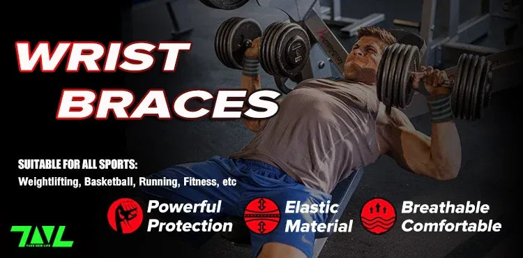 Premium Wrist Support Fitness Wristbands Protect Your Wrist During GYM Workouts Ideal for Intense Bench Press Deadlift - Zen Fit Plus