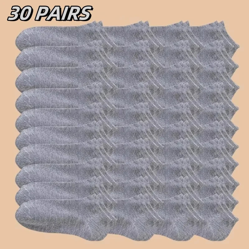 10 Pairs Women/Men Boat Socks Invisible Low Cut Silicone Non-slip Summer No-show Ankle Socks Solid Color Casual Breathable Zen fit plus