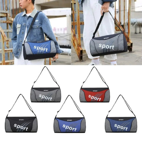 Gym Bag Men's Sports Fitness Accessories Small Training Handbag Women's Travel Male Shoulder Bolsas For The Weekend And Exercise Zen fit plus