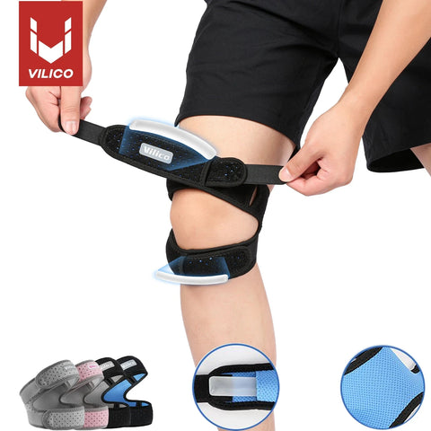 1/2Piece Patellar Tendon Support Strap Adjustable Knee Strap for Exercise Running Fitness Compression Knee Support Zen Fit Plus